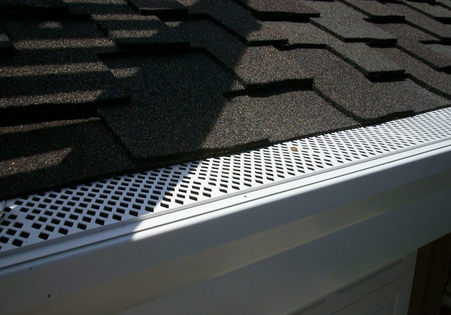 rain gutter protection, never have to clean your gutters again.